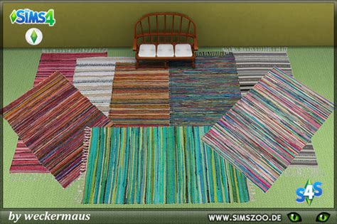 Rugs By Weckermaus Sims 4 Decor