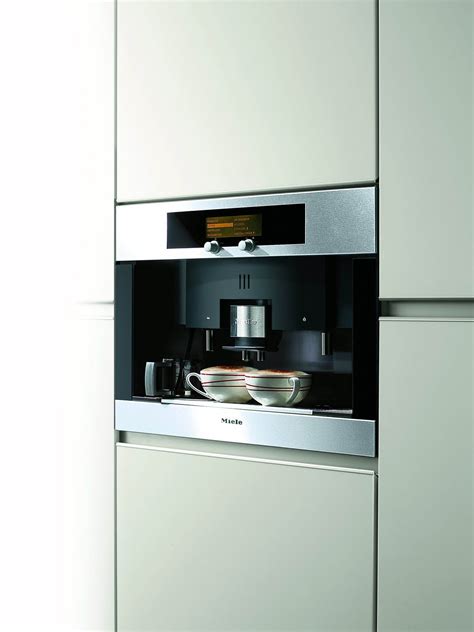 23 home coffee stations for the ultimate cafe experience better homes gardens : MadeByGirl: Kitchen Trends....Miele Automatic Coffee Maker ...