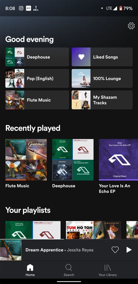 spotify s new homescreen focuses on your favorite playlists podcasts and albums updated