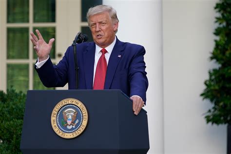 Trump Uses Rose Garden Event For Extended Campaign Like Attack On Biden