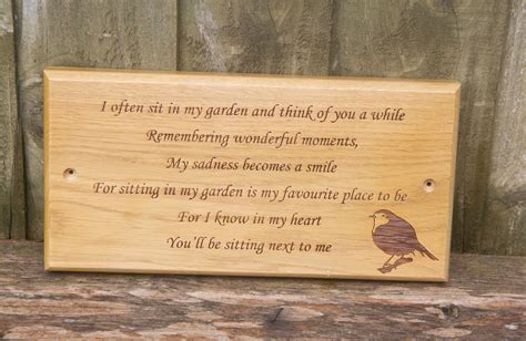 Lovely Memorial Poem Memorial Plaque Memorial Poems Plaque