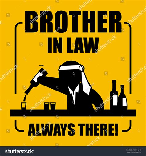 Funny Brother Law Sign Stock Vector (Royalty Free) 762394249 | Shutterstock