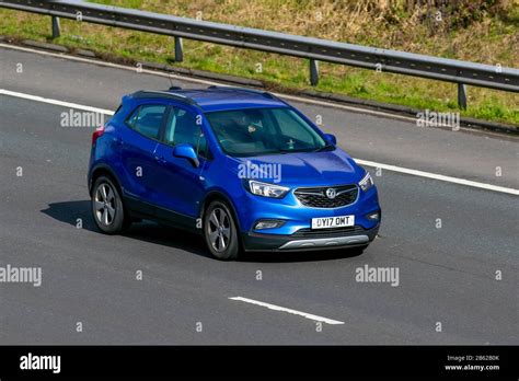 2017 Blue Vauxhall Mokka X Active Cdti Ecofl Vehicular Traffic