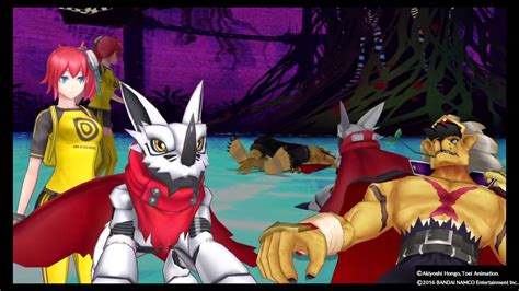 Digimon Story Cyber Sleuth Boss Battle Bancholeomon Youtube