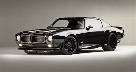 Blacked Out Muscle Car Pontiac Firebird Pontiac Classic Cars Muscle