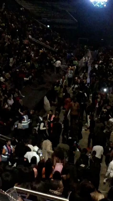 Fights Break Out At Davidos 02 Arena Concert In London Video