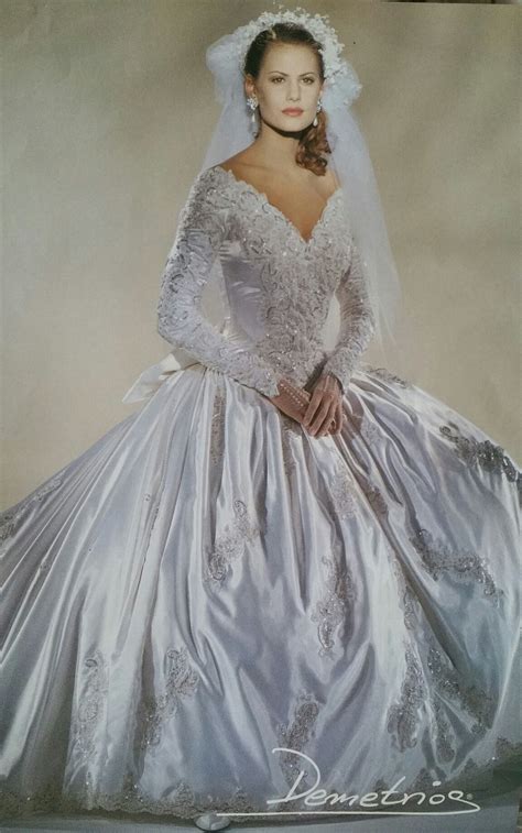 Demetrios 1994 Vintage Bridal Fashion Wedding Dresses Bridal Dresses