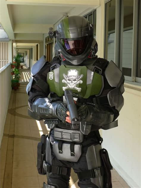 My Sb Odst Armor Finished Finally Halo Costume And Prop Maker