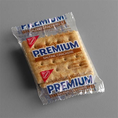 Nabisco Premium 2 Count 024 Oz Whole Grain Saltine Crackers 500case