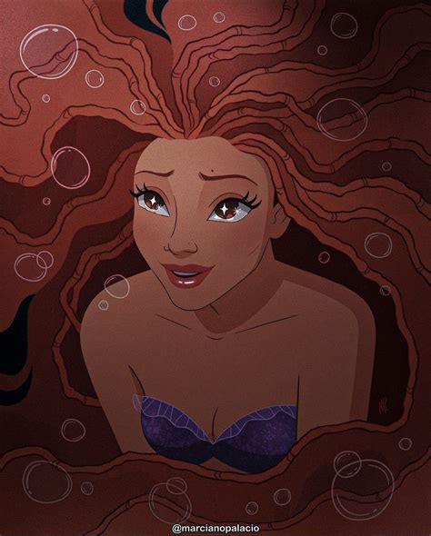 Disney Obsessed Artist Turns Beloved Disney Characters Into The Little Mermaid Characters Artofit