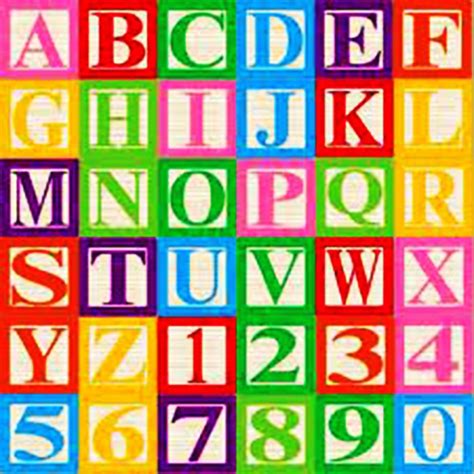 Alphabet Block Letters Clip Art Formal Letter