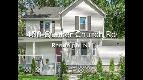 Just Listed in Beautiful Randolph, NJ! For Sale. - YouTube
