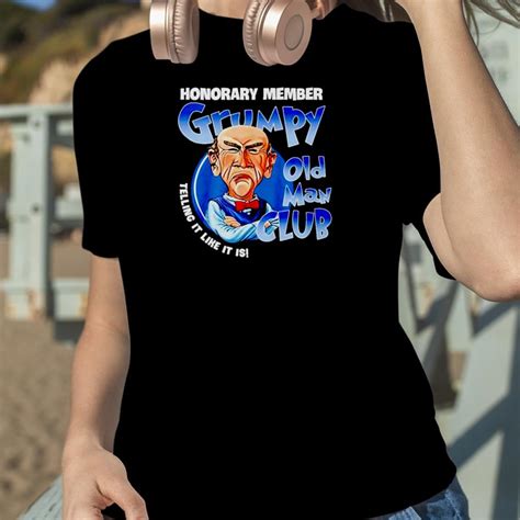 Jeff Dunham Walter Honorary Member Grumpy Old Man Club Shirt