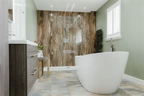 Alternatives To Tiling Your Bathrooms Waterproof Wallcoverings The