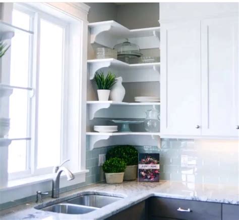 Incredible Ideas For Corner Shelves In Kitchen 2022 Decor