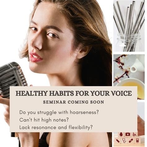 Healthy Habits For Your Voice Vocal Overtones