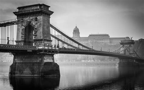 Wallpaper 1680x1050 Px Architecture Budapest Capital Chain Bridge