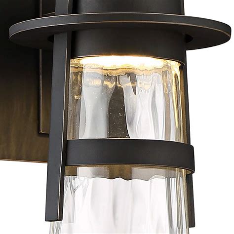 Ada compliant low power consumption. Modern Forms Balthus 14" High Bronze LED Outdoor Wall ...