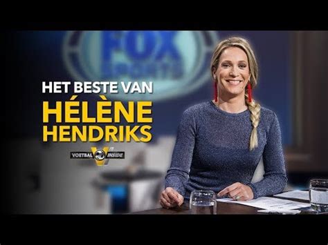 De presentatrice van fox sports en talpa blijkt in het ziekenhuis te zijn opgenomen. De grote Hélène Hendriks-compilatie - VOETBAL INSIDE - YouTube