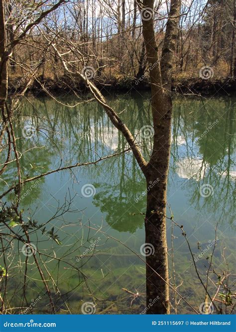 Reflection at Indian Mountain State Park Stock Image - Image of area