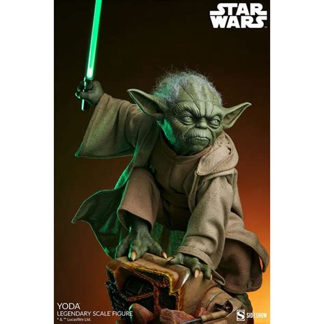 Yoda Legendary Scale Sideshow Statue Star Wars