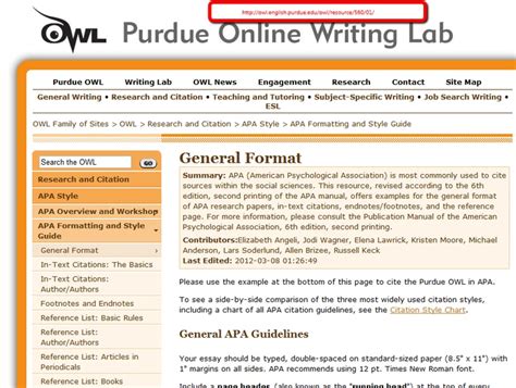 The purdue university online writing lab serves writers from around the world and the purdue this page is brought to you by the owl at purdue university. Post #4: APA format for dissertation writing. A must. owl ...