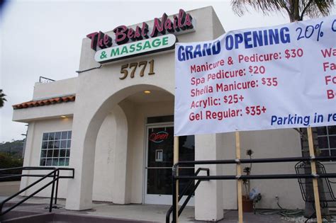 The Best Nails And Massage Opens In Bird Rock La Jolla Ca Patch