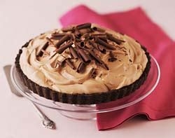 The most amazing chocolate mousse recipe ever!! Passover Chocolate Mousse Cake - Pareve recipe | MyDish