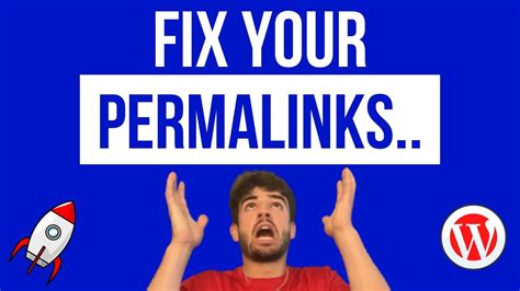 How To Optimize Your Permalinks For Better Seo Ranking On A Wordpress Website Youtube
