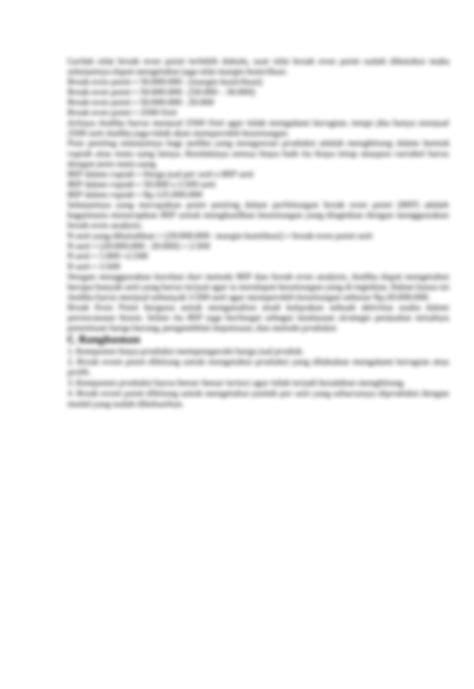 SOLUTION: Perhitungan biaya produksi - Studypool