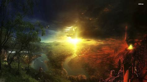 Heaven And Hell Wallpapers Top Free Heaven And Hell Backgrounds