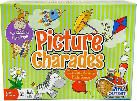 Buy Outset Media Picture Charades No Reading Required Preschool