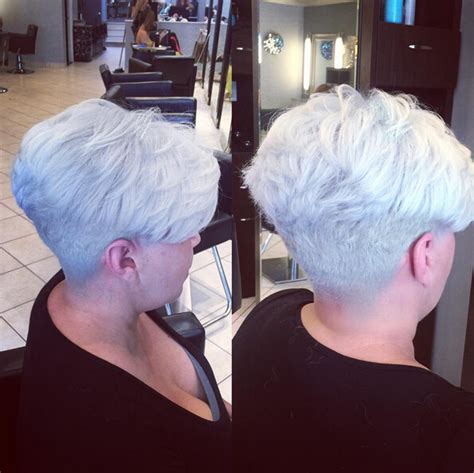Short Stacked Pixie Haircuts