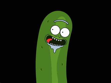 Pickle Rick By Max On Dribbble Rick Rick And Morty Motion Design