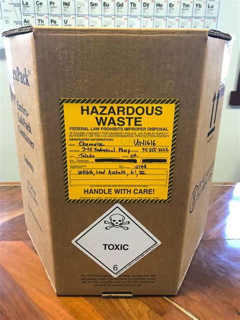 What Is A Lab Pack Hazardous Waste Disposal Services