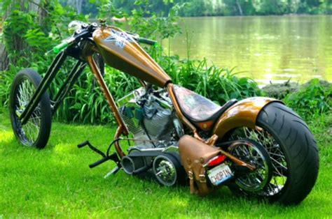Awesome Custom Built Chopper Motorcycle Totally Rad Choppers