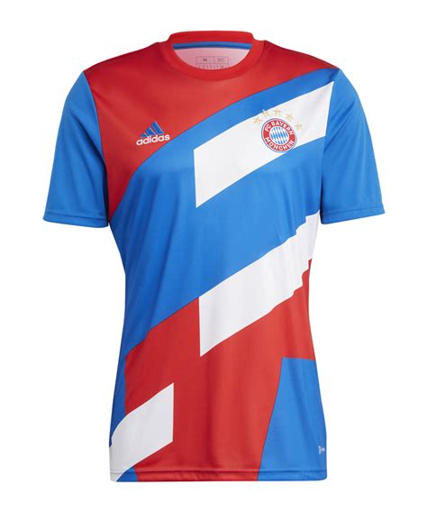 Adidas Fc Bayern München Prematch Shirt 20222023 Rouge