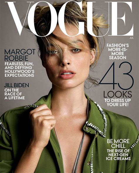 Margotrobbie Instagram Photos And Videos Vogue Covers Vogue Us