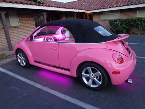 omg it s so pink pink volkswagen beetle beetle car pink beetle