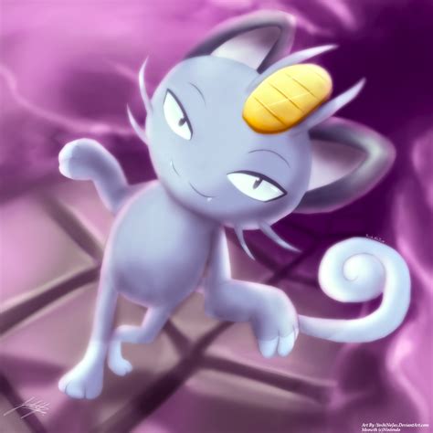 A Simple Alolan Meowth By Yoshinojas On Deviantart