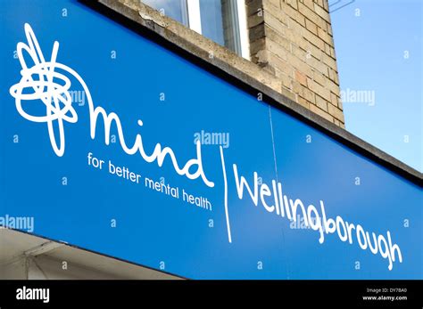 Mind Charity Wellingborough Northamptonshire Stock Photo Alamy