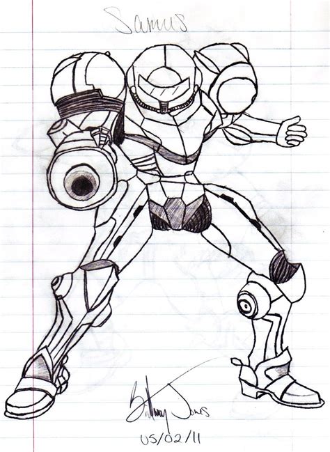 Pictures to print and color. Samus Super Smash Bros Coloring Pages - Coloring Home