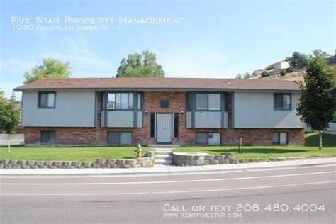 A rental house is the perfect place to make your own, with plenty of space for your family to grow. 1920 Pocatello Creek Rd Unit 1, Pocatello, ID 83201 ...