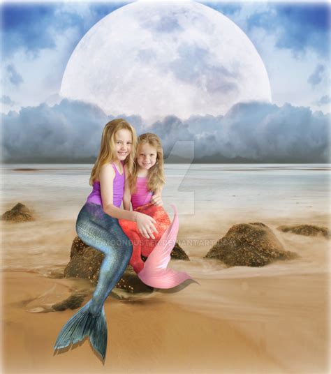 Little Mermaid Girls By Moonduster On Deviantart
