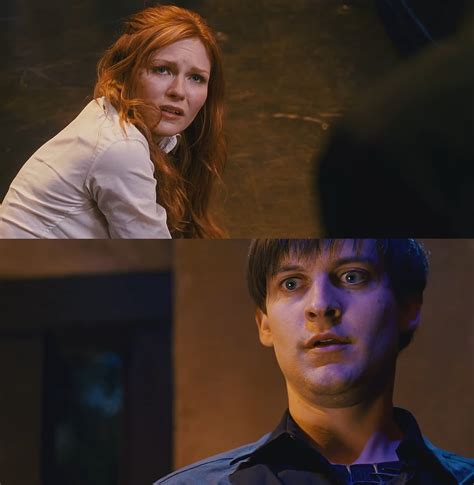 In Spider Man 3 Mary Jane Asks Peter Who Are You And Peter Replies