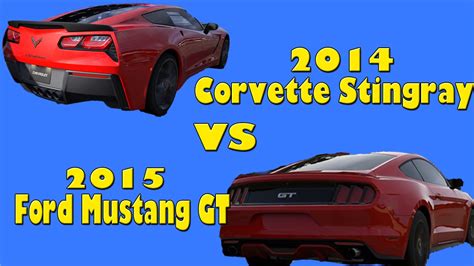 Forza 5 2015 Mustang Gt Vs 2014 Corvette Stingray Digs And Pulls Ep