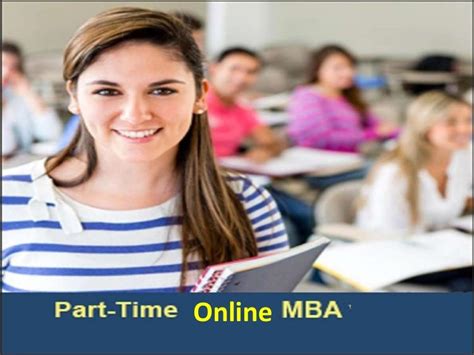 Mba With Specialization In Part Time Online Mba