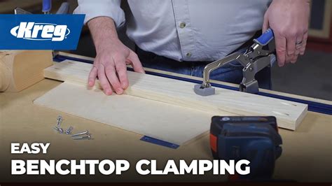 Easy Benchtop Clamping For Pocket Hole Joinery And Woodworking Projects