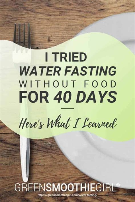 I Tried Fasting Without Food For 40 Days Heres What I Learned