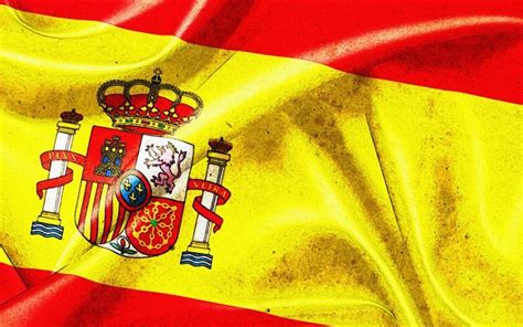 Die flagge spaniens wurde 1981 eingeführt. Download wallpapers Flag Spain, 4k, spanish flag, flag of ...